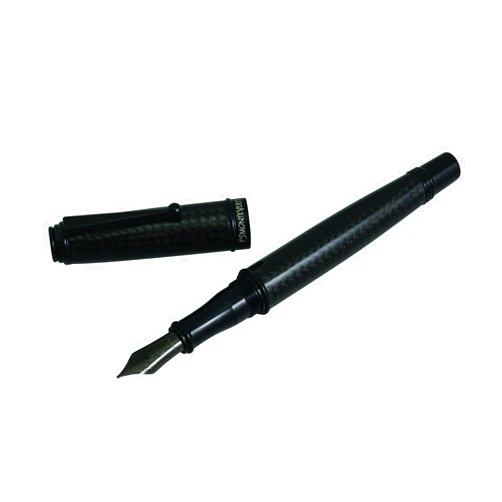 MONTEVERDE USA Invincia Deluxe Black Fountain Pen, Broad Nib - Exquisite Luxury Pen for Men & Women – Perfect for Office, Business, School, Gifts, Journaling, Autographs