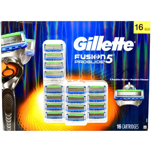 Gillette Fusion 5 ProGlide Precision Trimmer - Precision Trimmer + 5 Precision Blades +16 Cartridges