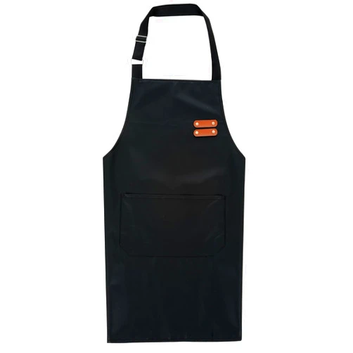 Trinkrittey Waterproof Apron Rubber Vinyl Apron with One Big Pocket Adjustable Oil Proof Apron for Dish washing Kitchen Cooking Drawing