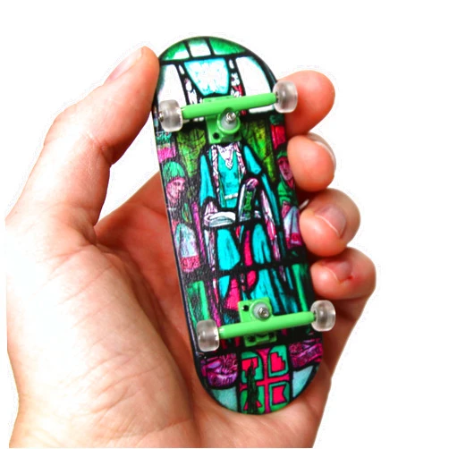 Teak Tuning Heat Transfer Graphic 34mm Fingerboard Complete - Queen Margaret Stained Glass Edition