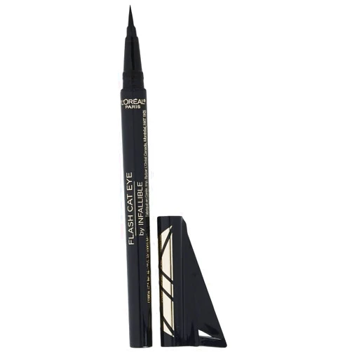 L’Oréal Paris L'Oreal Paris Makeup Infallible Flash Cat Eye Waterproof Liquid Eyeliner, Black, 0.44 oz.
