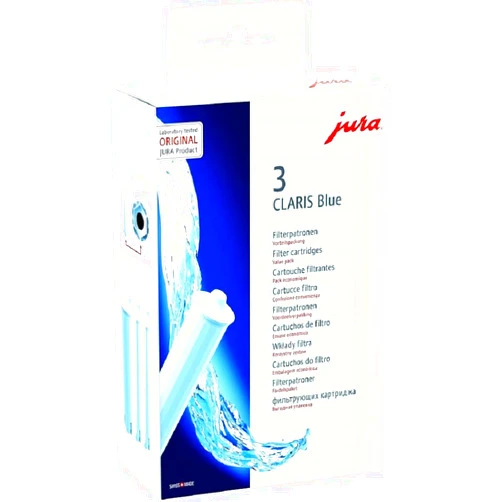 Jura 71312 Claris Water Filter, Pack of 3, Blue