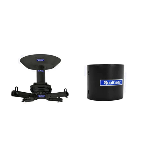 QualGear Pro-AV QG-KIT-CA-3IN-B Single Joist Ceiling Adapter, 3