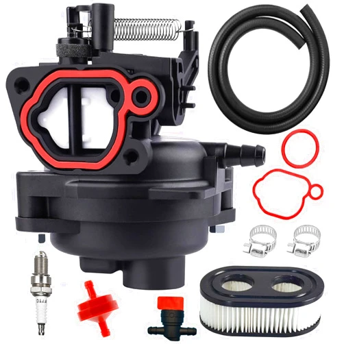 Tanbupu 799584 594058 Carburetor Lawnmower Set with Spark Plug and Air Filter Fits Carburetor Replacement for 592361 594057 594529 TB110 TB200 103M02 140cc 09P702 550EX 625EX 675EX 725EXI