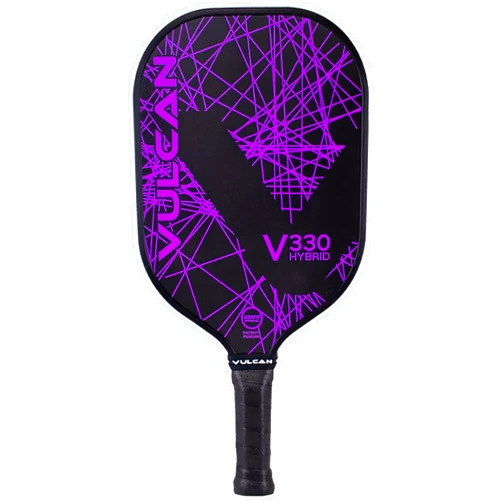 Vulcan | V330 Pickleball Paddle | Hybrid Performance | Polypropylene Core - Fiberglass Surface | USAP Approved | Multiple Colors
