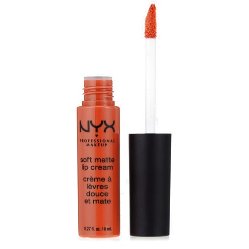 NYX PROFESSIONAL MAKEUP Soft Matte Lip Cream, Lightweight Liquid Lipstick - Abu Dhabi (Deep Rose-Beige)