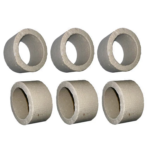Awesome Aquatic Aquarium Plant Weights Ceramic Ring 6 Pack Non Lead Plants Anchor Pot Anti Floating Fix Live Plant Holder No Lead (6 Pack Rings)