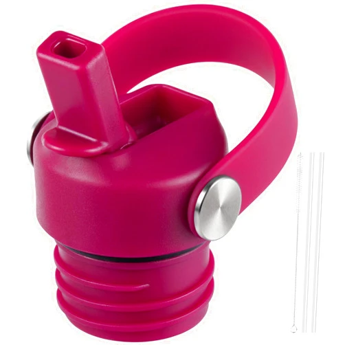 Mijafaron Straw Lid for Hydro Flask 12 18 21 24 oz Standard Mouth, Straw Lid for Hydroflask Standard Mouth with Flexible Handle, Flex Straw Cap Replacement Lid for Hydroflask Standard Mouth