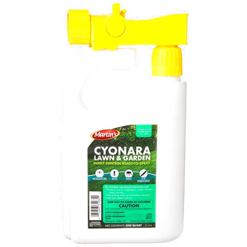 Control Solutions Cyonara Lawn & Garden RTS Ready-to-Spray Mosquito and Insect Control, 32_Ounce, 32oz
