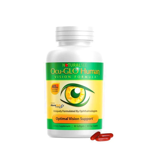 Ocu-GLO Human Vision Formula Eye Health Support Capsules, 90 Count
