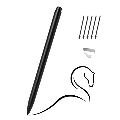 Ciscle Magnetic EMR Stylus Compatible with Remarkable 2, Replacement Digital Pen with Eraser, 4096 Pressure Levels, Palm Rejection, Tilt Support, for Remarkable/Samsung/Wacom/Onyx EMR Devices-5 Tips
