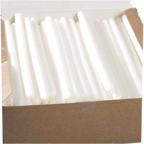 D'Light Online White Cartridge Candle Lamp Candle Emergency Candles - (Mechanical Refills- Set of 144)