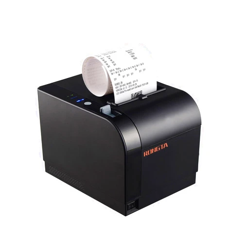 Rongta Thermal Receipt Printer, 80mm Receipt Printers, Thermal Pos Printer with Auto Cutter Support Cash Drawer,USB Serial Ethernet Support ESC/POS, Compatible with Windows/Mac/Linux