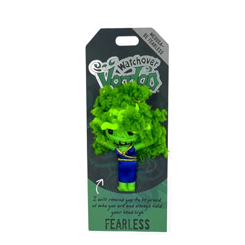 Watchover Voodoo 3-Inch Fearless Keychain - Handcrafted Gift to Bring Good Luck and Positivity Everywhere You Go