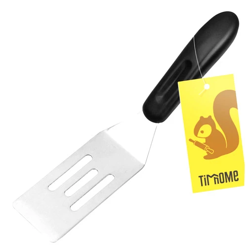 TimHome Mini Spatula | Stainless Steel Small Spatula For Kitchen Use | Metal Spatula For Cooking Brownie, Cookie, Lasagna and More | Pie Server Spatula | Cake & Pancakes Serving Spatulas