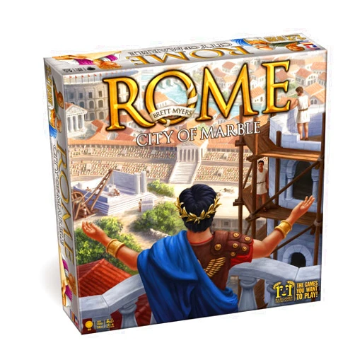 R&R Games Rome: City of Marble Game: A Strategic Tile-Laying Game for Family Night