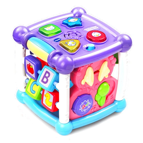 VTech Busy Learners Activity Cube, Purple