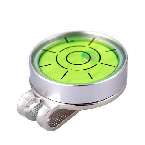 GHHJX Golf Ball Markers for Putting Green Magnetic Ball Marker Hat Clip Golf Putting Aid Green Reader