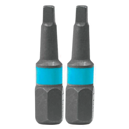 Makita A-96506 Impactx 1 Square Recess 1″ Insert Bit, 2 Pack