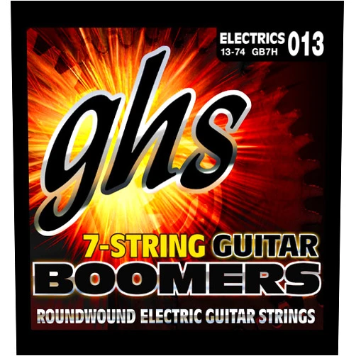 GHS Strings BOOMERS 7 Electric Guitar Strings (GB7H)