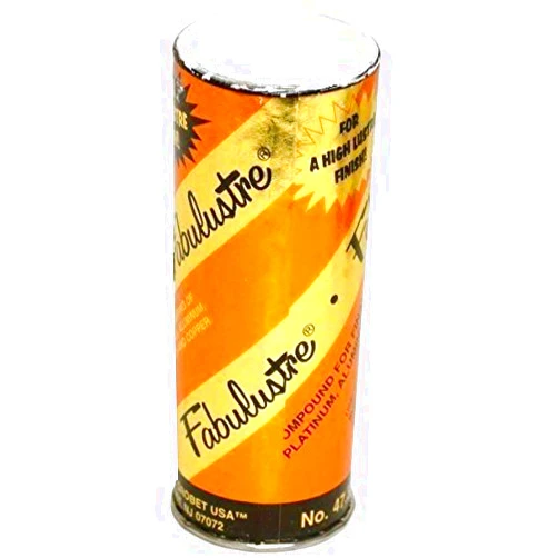 Best Jewelry Supply Fabulustre Polishing Compound for Jewelry 1/4 lb 4oz Grobet Vigor Rouge Bar Tube by bestjewelrysupply
