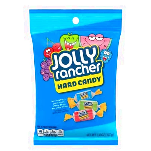 Generic Jolly Rancher Candy - Blue Raspberry, Green Apple, Cherry, Grape, Watermelon