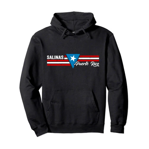 Puerto Rico Lovers Natives Tourism Souvenir Salinas Puerto Rico Pullover Hoodie
