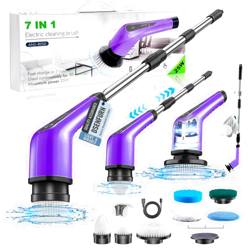 Dsenfurn Electric Spin Scrubber - Purple