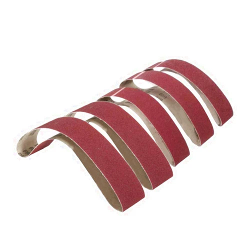 Zivisk 2 Inch x 27 Inch Sanding Belts, 60/80/120/240/320 Grits, Belt Sander Tool for Woodworking, Metal Polishing, 5 Pack Aluminum Oxide Sanding Belt