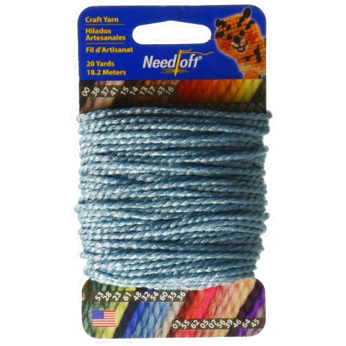 Cottage Mills Needloft Craft Yarn, 20-Yard, Sail Blue