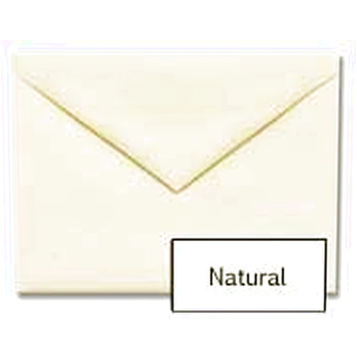 Domtar Cougar Cougar Natural 5-1/2-BAR (4-3/8-x-5-3/4) Envelopes 250-pk - 104 GSM (28/70lb Text) PaperPapers 4X5 holds paper folded 4-ways Invitation, Response and DIY Greeting Envelopes