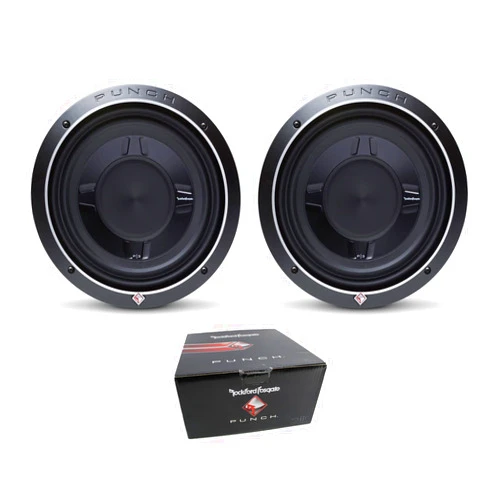Rockford Fosgate P3sd210 10 Inch Punch P3 Dual 2 Ohm Voice Coil Shallow Subwoofer with 600 Watts Peak / 300 Watts RMS