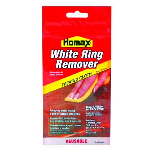 Homax Group Furniture White Ring Remover Cloth, 7in. x 11in
