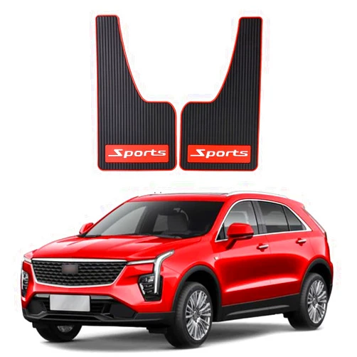 JSCARLIFE 2Pcs Car Mud Flaps Fender Splash Guards, PVC Mudguard Fender Flares with Hardware Front and Rear, Universal Sports Mud Flaps Guards Splash, Exterior Accessories for Car Sedan SUV Trucks
