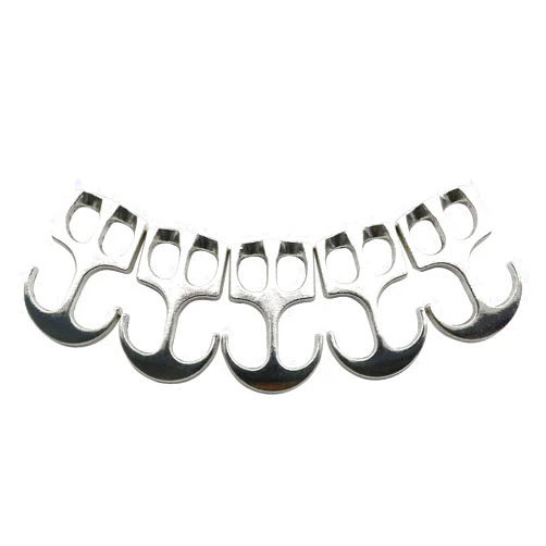 JCBIZ 5pcs 19x29mm Alloy Connector Pendant Two Hole Clasps Hook Anchor Clasps Anchor Decoration Accessories for Bracelet Jewelry Making