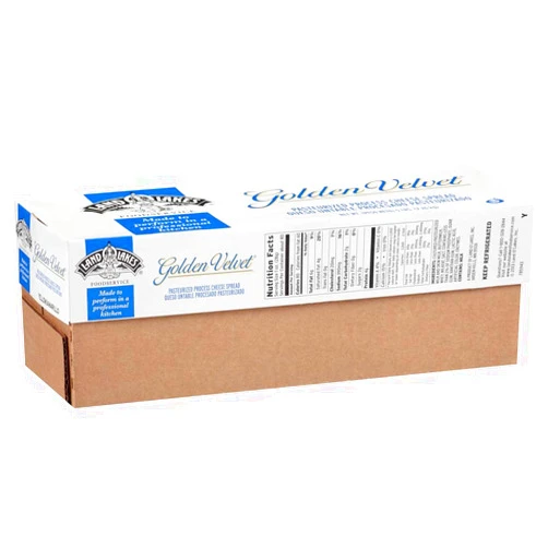 Land O Lakes Golden Velvet Yellow Cheese - Spread, 5 Pound -- 6 per case.