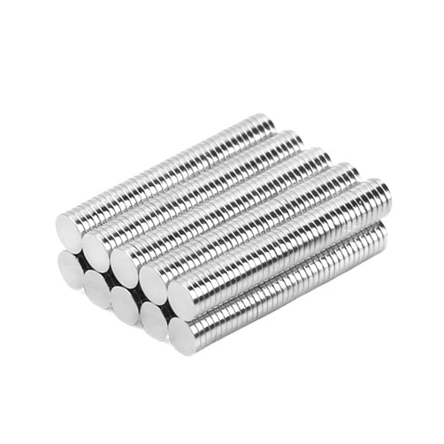 SICARO 100pcs 5x1mm Super Powerful Strong Bulk Small Round NdFeB Neodymium Disc Magnets Dia 5 * 1mm Rare Earth NdFeB Magnet