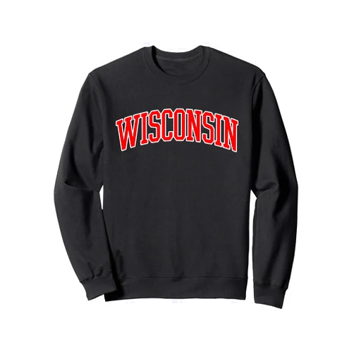 Apparel Depot Co. Wisconsin - Throwback Design - Classic Sweatshirt