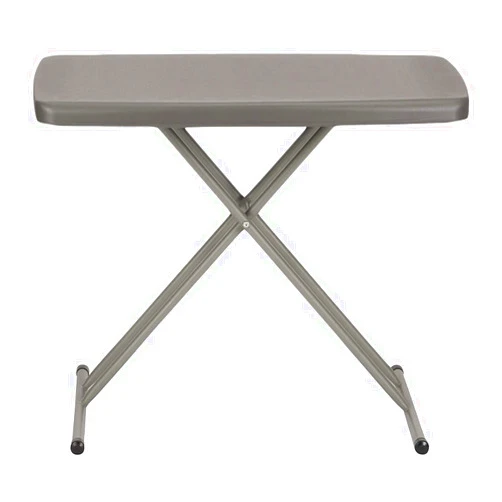 EventStable TitanPRO TV Dinner Folding Table - Kids Foldable Table - Lightweight Folding Table - Durable Adjustable Height Table - Polyethylene Plastic Table for Home Office School