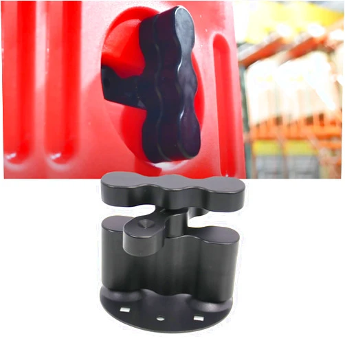 RULLINE RX-DLX-PM Pack Mount Bracket Cargo Rack Double Fixing Fit for Standard Pack Compatible with Fuel & Gas Can & Water