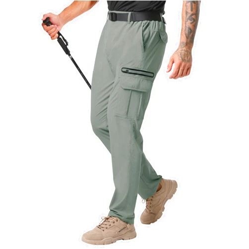 NATUVENIX Hiking Pants Men Lightweight Mens Travel Pants Quick Dry Cargo Work Pants for Men Water Resistant Fishing Pants