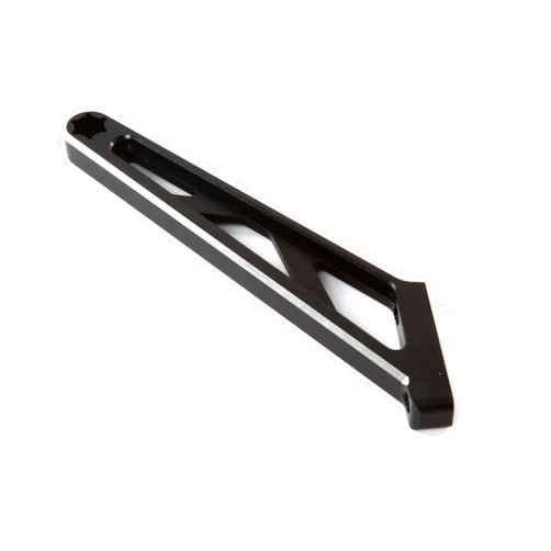 Losi Chassis Brace, Rear, Black, Aluminum: DBXL-E, LOS351007