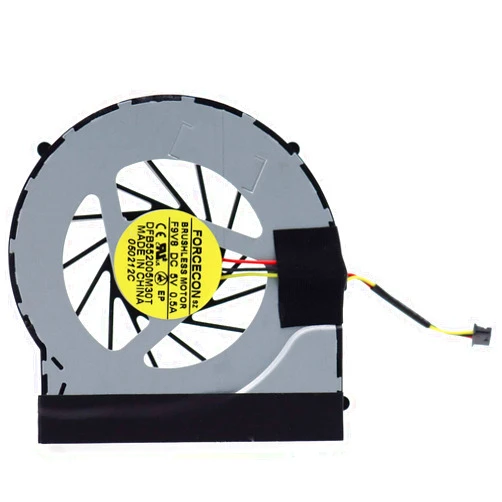 Wangpeng New CPU Cooling Fan Replacement for HP Pavilion DV6-3000 DV6T-3000 DV6-4000 DV6T-4000 DV7-3000 DV7-4000 DV7T-4000 DFB552005M30T F9V8 606729-001 Hasee K660D A560P