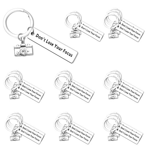 Dabihu Photographer Gift Camera Lovers Keychain Gifts for Photography Inspirational Gift for Photo Lovers Photo Club Gift