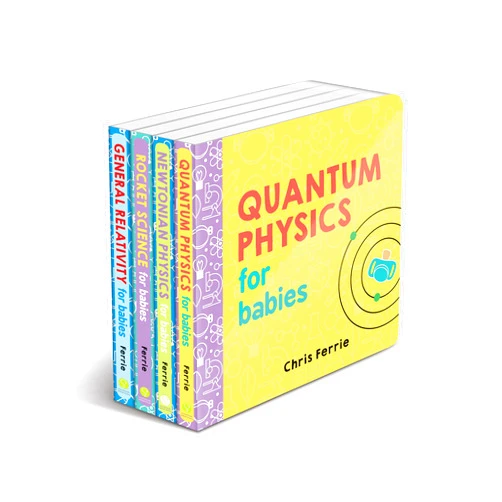 Chris Ferrie Baby University Board Book Set: A Science for Toddlers (Gifts for Kids) (Baby University Board Book Sets)