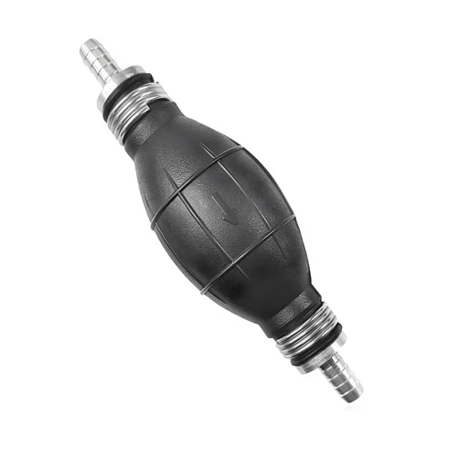 YTFRL Hand Fuel Transfer Pump, 8mm 5/16-Inch Rubber Fuel Primer Bulb Transfer Vacuum Line, Manual Primer Bulbs Type Gasoline Petrol Diesel Pump for Car Marine Boat Accessories