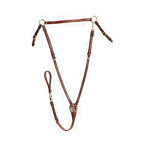 Tory Leather Flat Hunt Breastplate