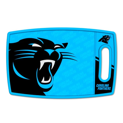 YouTheFan NFL Carolina Panthers Logo Series Cutting Board
