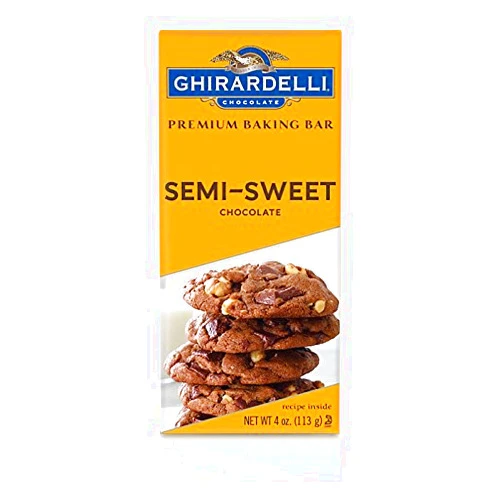 Ghirardelli Premium Baking Bar, Semi-Sweet Chocolate, 48 Ounce (Pack of 12)