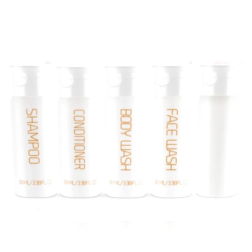 Wowang Travel Bottles for Toiletries 5 PCS 3.38 oz TSA Approved Travel Size Containers for Toiletries Leak-proof Shampoo and Conditioner Bottles Refillable Plastic Squeeze Bottles Travel Essentials